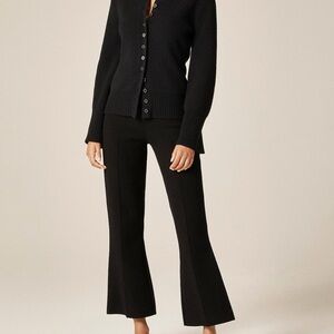 J. Crew Black Delaney sweater pants